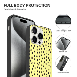Custodia a pois colorati per iPhone 15/Pro/Max - OKOMALL