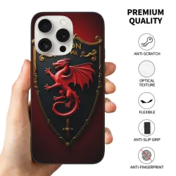 龍鱗紋理iPhone 15 Pro/Pro Max手機殼 - okomall
