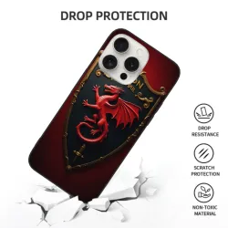 龍鱗紋理iPhone 15 Pro/Pro Max手機殼 - okomall