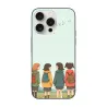 iPhone 15/Pro/Max 少女校園風手機殼 - 陽光下的背影 | OKOMALL