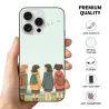 iPhone 15/Pro/Max 少女校園風手機殼 - 陽光下的背影 | OKOMALL