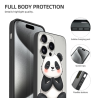 可愛熊貓iPhone 15 Pro/Pro Max手機殼 - okomall