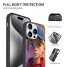 حافظة iPhone 15/Pro/Max - فتى أنمي بنمط الشارع الحيوي | OKOMALL