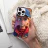 حافظة iPhone 15/Pro/Max - فتى أنمي بنمط الشارع الحيوي | OKOMALL