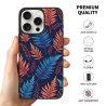 iPhone 15/Pro/Max 热带叶纹手机壳 - okomall