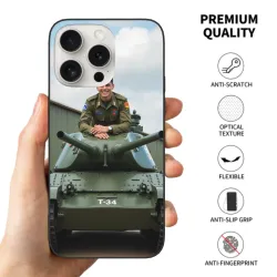 iPhone 15/Pro/Max 軍裝士兵手機殼 - OKOMALL