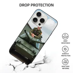 iPhone 15/Pro/Max 軍裝士兵手機殼 - OKOMALL