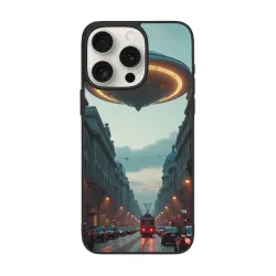 Coque pour iPhone 15 Pro/Pro Max - Paysage urbain nocturne - okomall