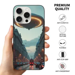 حافظة iPhone 15 Pro/Pro Max لمنظر المدينة في الليل - okomall