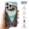 حافظة iPhone 15 Pro/Pro Max لمنظر المدينة في الليل - okomall