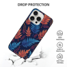 iPhone 15/Pro/Max 熱帶葉紋手機殼 - okomall