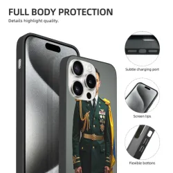 iPhone 15/Pro/Max Military Style Phone Case - Dignified Aura | okomall.com