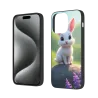 Coque pour iPhone 15/Pro/Max avec Lapin Mignon - OKOMALL