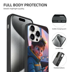 iPhone 15/Pro/Max 手机殼 - 活力少年 | okomall