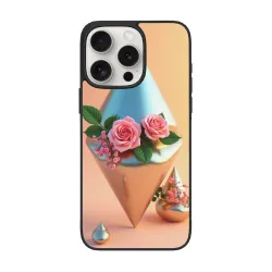 iPhone 15/Pro/Max 手機殼 - 夢幻花束 | okomall