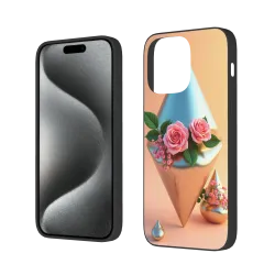 iPhone 15/Pro/Max 手机壳 - 梦幻花束 | okomall