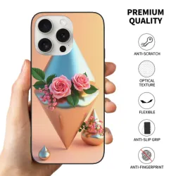 iPhone 15/Pro/Max 手机壳 - 梦幻花束 | okomall