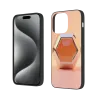 iPhone 15/Pro/Max 蜂巢紋理手機殼 - okomall