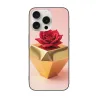 iPhone 15/Pro/Max Rose 3D Phone Case - okomall