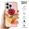 iPhone 15/Pro/Max Rose 3D Phone Case - okomall