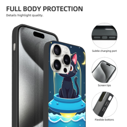 星空海豚iPhone 15/15 Pro/15 Pro Max手機殼 - okomall