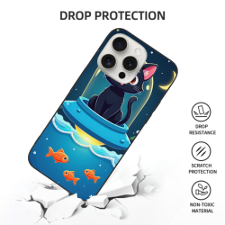 星空海豚iPhone 15/15 Pro/15 Pro Max手機殼 - okomall