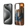 iPhone 15/Pro/Max 手机壳 - 街头时尚美腿图案 | OKOMALL