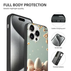 iPhone 15/Pro/Max 鸟巢雛鳥手機殼 - okomall.com