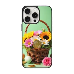 iPhone 15/Pro/Max 蘋果手機殼 - 豐收蘋果籃 | okomall