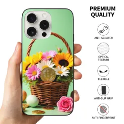 Coque pour iPhone 15/Pro/Max - Panier de Pommes de la Récolte | okomall