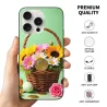 Coque pour iPhone 15/Pro/Max - Panier de Pommes de la Récolte | okomall