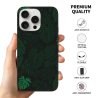 iPhone 15/Pro/Max Green Leaves Phone Case - okomall