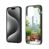 Hülle für iPhone 15/Pro/Max - Apfelbaum in der Sonne | okomall