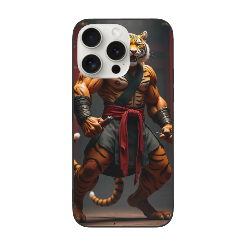 iPhone 15/Pro/Max 肌肉猛男图案手机壳 - okomall.com