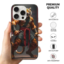 iPhone 15/Pro/Max 肌肉猛男图案手机壳 - okomall.com