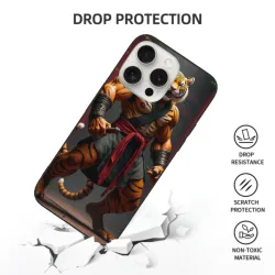 iPhone 15/Pro/Max 肌肉猛男图案手机壳 - okomall.com
