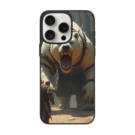 勇猛戰熊iPhone 15/Pro/Max手機殼 - okomall