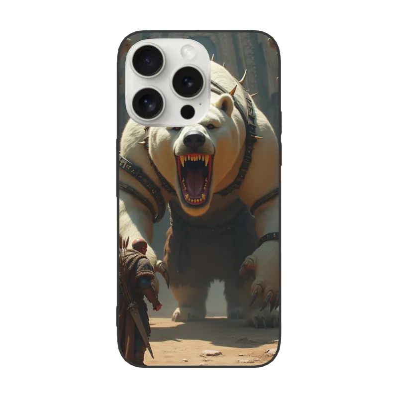 勇猛戰熊iPhone 15/Pro/Max手機殼 - okomall
