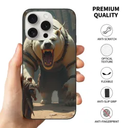 勇猛戰熊iPhone 15/Pro/Max手機殼 - okomall