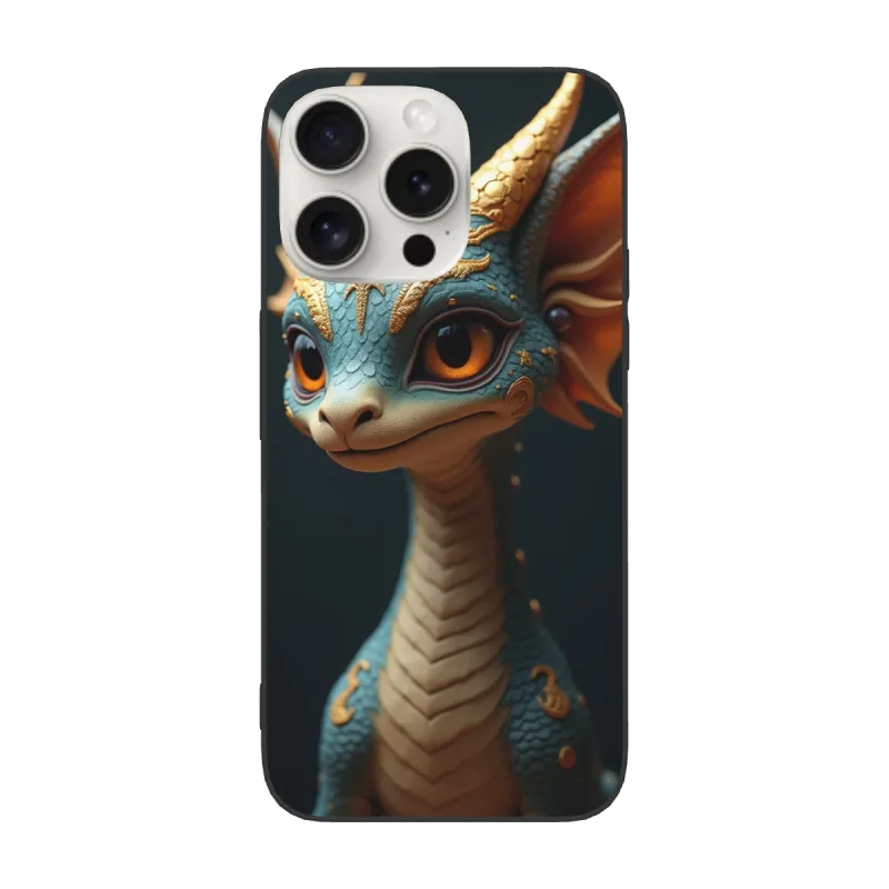 iPhone 15 Pro/Pro Max Hülle mit Drachenmuster - okomall