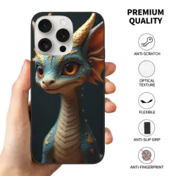 iPhone 15 Pro/Pro Max Hülle mit Drachenmuster - okomall