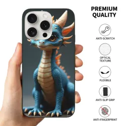 iPhone 15/Pro/Max Dragon Scale Phone Case - okomall.com