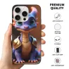 可愛龍紋iPhone 15 Pro/Pro Max手機殼 - okomall