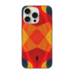 iPhone 15/Pro/Max 抽象幾何流線手機殼 - okomall