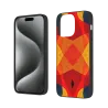 iPhone 15/Pro/Max 抽象幾何流線手機殼 - okomall