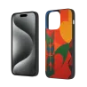 Abstract Geometric Pattern iPhone 15/15 Pro/15 Pro Max Case - okomall