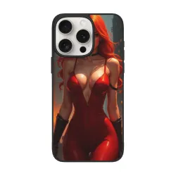 魅惑女性肖像 iPhone 15/15 Pro/15 Pro Max 手机殼 - OKOMALL