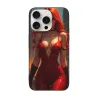 Hülle mit fesselndem Frauenporträt für iPhone 15/15 Pro/15 Pro Max - OKOMALL
