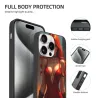 Hülle mit fesselndem Frauenporträt für iPhone 15/15 Pro/15 Pro Max - OKOMALL