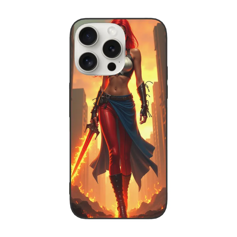 戰神之刃 iPhone 15/15 Pro/15 Pro Max 手機殼 - okomall